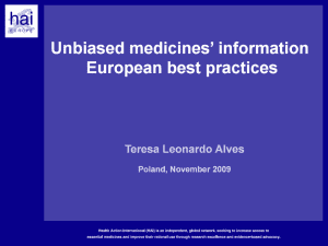 2009-unbiased-medicines-info