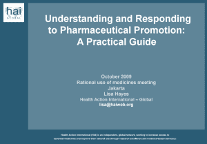 2009-understanding-and-responding-to-pharmaceutical-promotion